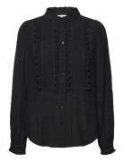 Arielll Shirt Ls Tops Shirts Long-sleeved Black Lollys Laundry