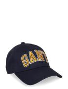 Collegiate Cotton Twill Cap Accessories Headwear Caps Navy GANT