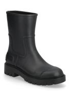 Mid Rainboot Rubber Kumisaappaat Kengät Black Calvin Klein