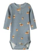 Nbmolyan Ls Body Bodies Long-sleeved Blue Name It