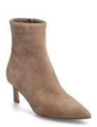 Lulah Shoes Boots Ankle Boots Ankle Boots With Heel Beige Steve Madden