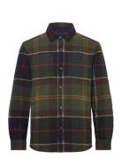 Barbour Chapter Tailored Check Overshirt Tops Overshirts Green Barbour