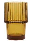 Rills Glas Home Tableware Glass Drinking Glass Orange House Doctor