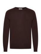 Martin Rws Tops Knitwear Round Necks Burgundy Tiger Of Sweden