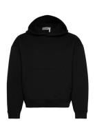 Simon Scuba Hoodie Tops Sweat-shirts & Hoodies Hoodies Black Weekday