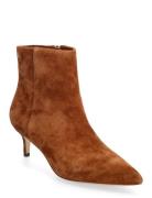 Mckay Suede Bootie Heel Shoes Boots Ankle Boots Ankle Boots With Heel ...
