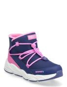 Girls Turbo Tread Nauhalliset Talvikengät Pink Skechers