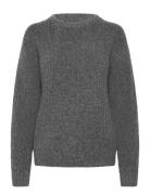 Mabel Knit Tops Knitwear Jumpers Grey Makia