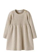 Nbfolivina Ls Knit Dress Dresses & Skirts Dresses Casual Dresses Long-...