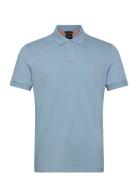 Passenger Tops Polos Short-sleeved Blue BOSS