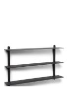 Nivo Shelf A Black Ash/ Black Home Furniture Shelves Black Gejst