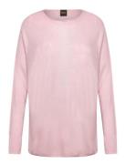 C_Falandrana Tops Knitwear Jumpers Pink BOSS