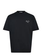 Blue Lacy Tee Designers T-shirts Short-sleeved Black Nikben