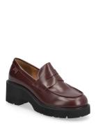 Milah Loaferit Matalat Kengät Burgundy Camper