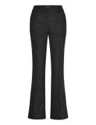 Clarafv Bottoms Trousers Flared Navy FIVEUNITS