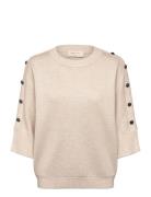 Fqani-Pullover Tops Knitwear Jumpers Cream FREE/QUENT