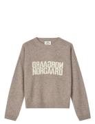 Yota Knit Tilona Sweater Tops Knitwear Jumpers Beige Mads Nørgaard