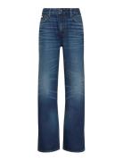 Signature 90S Straight Dark Cres Bottoms Jeans Straight-regular Blue C...