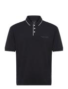 Polo Shirt Tops T-shirts Short-sleeved Black Armani Exchange