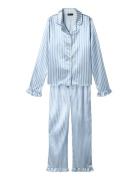 Nlfnightystripes Pyjamas Set Pyjamasetti Pyjama Blue LMTD