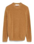 Mschlessine Hope Pullover Tops Knitwear Jumpers Brown MSCH Copenhagen