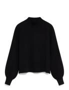 Mschmercy East M Pullover Tops Knitwear Jumpers Black MSCH Copenhagen