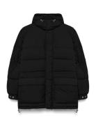 Rockridge Mid Puffer Jet Black Vuorillinen Takki Topattu Takki Navy Le...