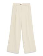 Mschrosina Michelle Hw Pants Bottoms Trousers Wide Leg White MSCH Cope...