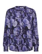 Cwrolyca Tops Shirts Long-sleeved Purple Claire Woman