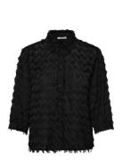 Cwpetrine Tops Shirts Long-sleeved Black Claire Woman