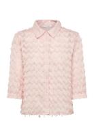Cwpetrine Tops Shirts Long-sleeved Pink Claire Woman