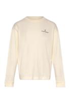 Raw White Aries Lonf Sleeve T-Shirt Tops T-shirts Long-sleeved T-shirt...