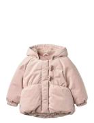 Puffer Jacket Olga Toppatakki Pink Wheat