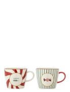 Yule Mug Home Tableware Cups & Mugs Coffee Cups Cream Bloomingville