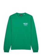 Cotton Jersey Frode Mnc Tee Ls Tops T-shirts Long-sleeved Green Mads N...