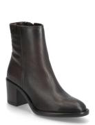 Women Boots Shoes Boots Ankle Boots Ankle Boots With Heel Brown Tamari...