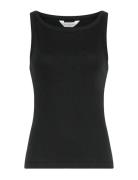 Mschgubbe Rasmia Sl Top Tops T-shirts & Tops Sleeveless Black MSCH Cop...