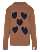 Brown Bull Sweater Tops Knitwear Pullovers Brown THE ANIMALS OBSERVATO...
