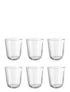 6 Facet Drikkeglas 27Cl Home Tableware Glass Drinking Glass Nude Eva S...