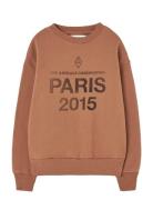 Sun Almond Brown Bear Sweatshirt Tops Sweat-shirts & Hoodies Sweat-shi...