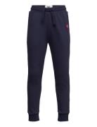 Ran Kids Joggers Gots Bottoms Sweatpants Navy WOOD WOOD