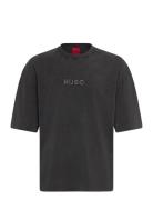 Delw Tops T-shirts Short-sleeved Grey HUGO