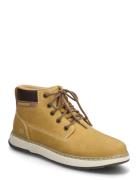 Mens Garlan Deno Nyörisaappaat Beige Skechers