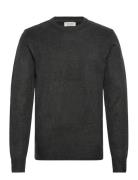 Cfheine Crew Neck Knit Tops Knitwear Round Necks Grey Casual Friday