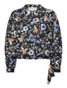 Ferne Tops Blouses Long-sleeved Multi/patterned Munthe