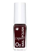 Minilack O2 Fierce Femme Kynsilakka Meikki Red Depend Cosmetic