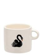 Black Swan Mug Home Tableware Cups & Mugs Coffee Cups Cream Anna + Nin...