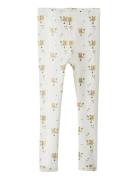 Nmflayo Sin Slim Leggings Lil Bottoms Leggings Cream Lil'Atelier