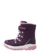 Reimatec Winter Boots, Quicker Talvikengät Tarroilla Purple Reima
