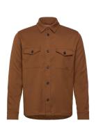 Mmgbirk Antonio Overshirt Tops Overshirts Brown Mos Mosh Gallery